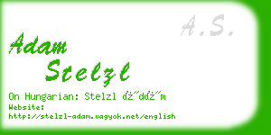 adam stelzl business card